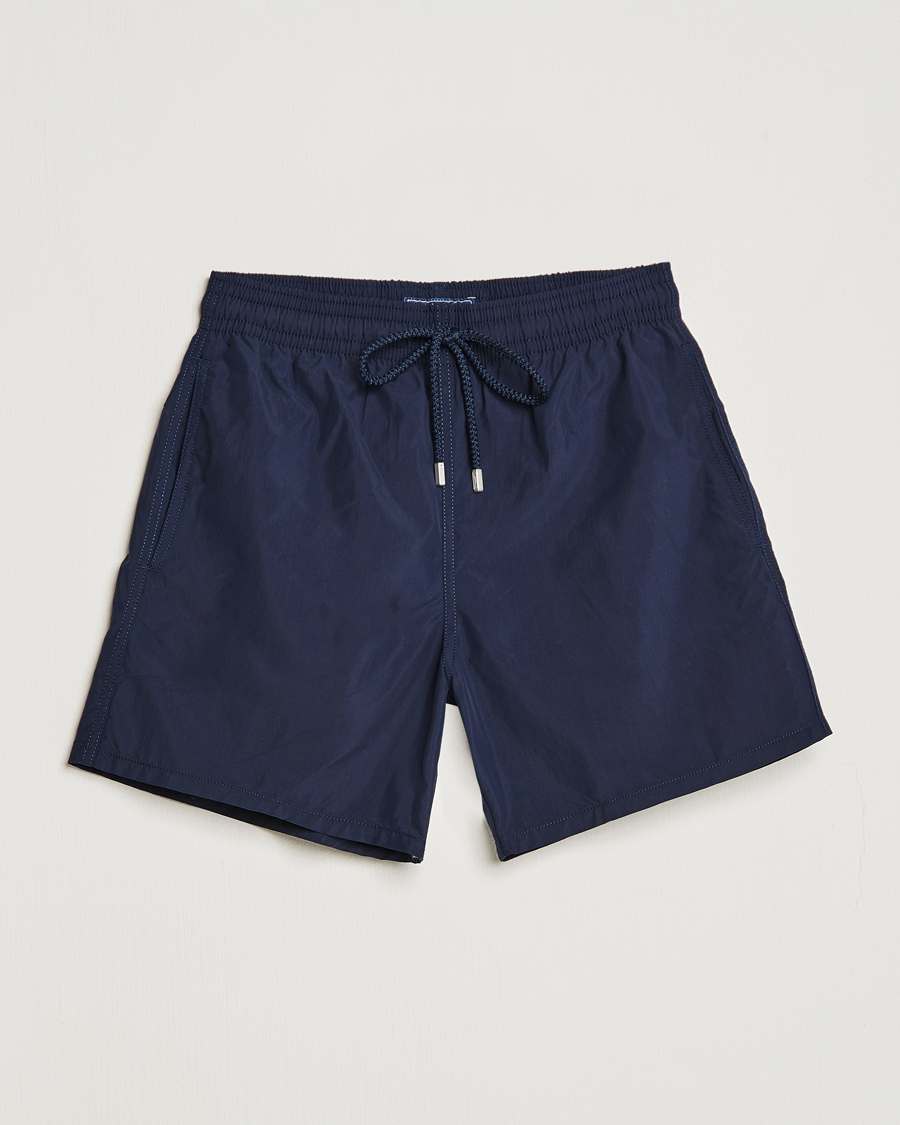 Heren | Zwembroek | Vilebrequin | Moorea Swimshorts Bleu Marine
