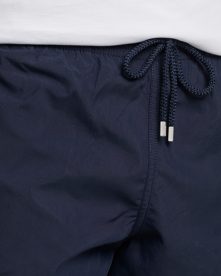 Heren | Zwembroek | Vilebrequin | Moorea Swimshorts Bleu Marine