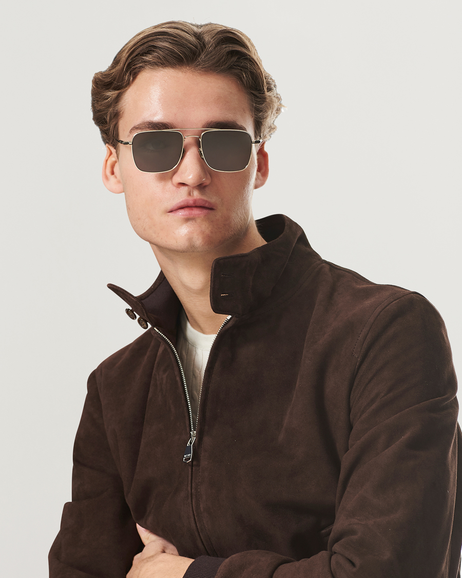 Homme | Brioni BR0101S Sunglasses Gold/Grey | Brioni | BR0101S Sunglasses Gold/Grey