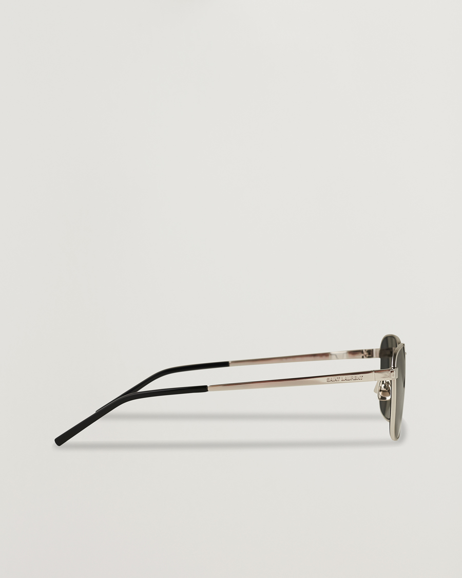 Homme | Saint Laurent SL 529 Sunglasses Silver/Grey | Saint Laurent | SL 529 Sunglasses Silver/Grey