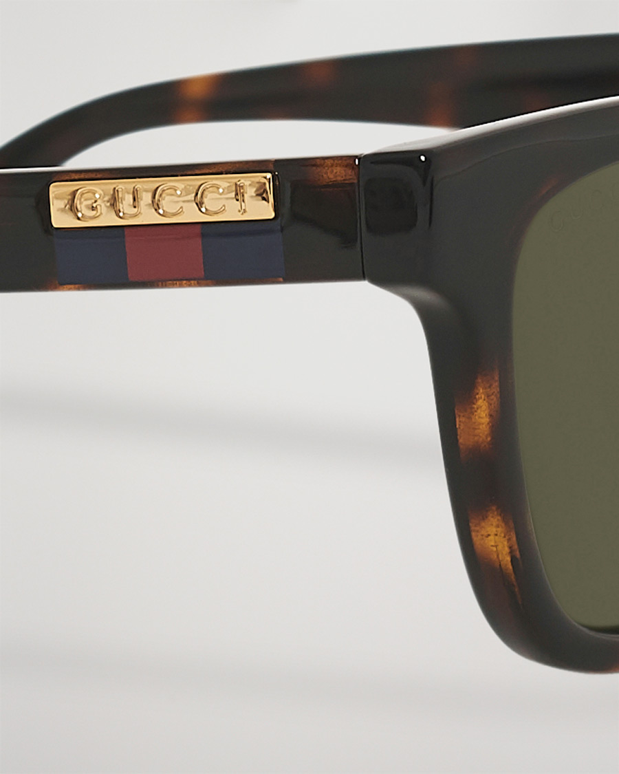 Homme | Gucci GG1116S Sunglasses Havana/Green | Gucci | GG1116S Sunglasses Havana/Green