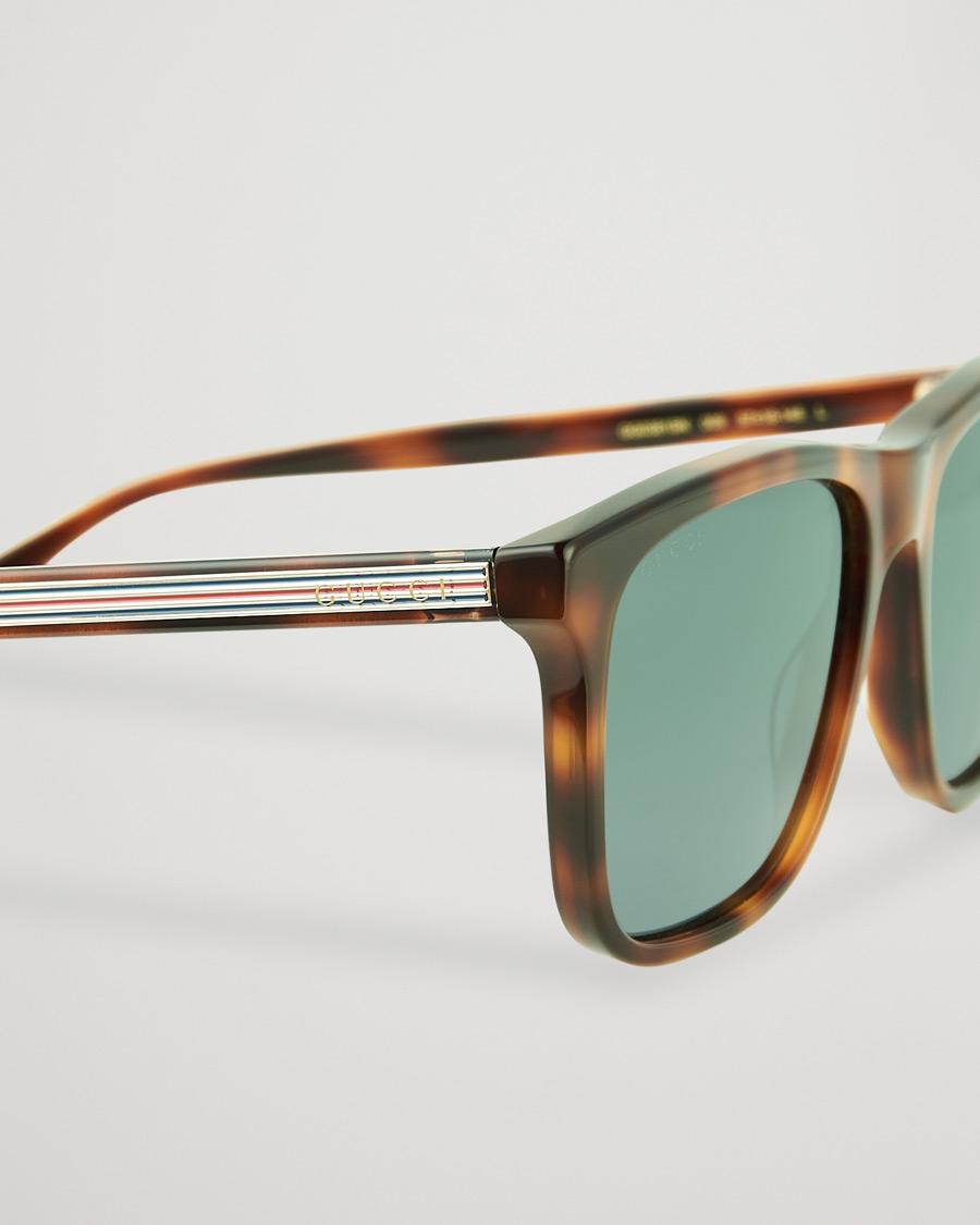 Homme | Gucci GG0381SN Sunglasses Havana/Blue | Gucci | GG0381SN Sunglasses Havana/Blue