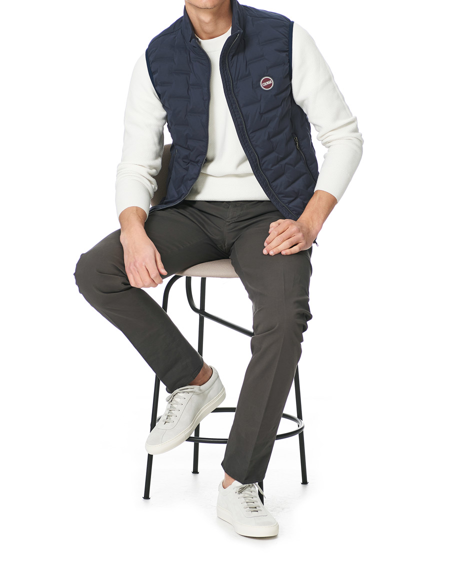 Heren | Jassen | Colmar | Lightweight Square Vest Navy