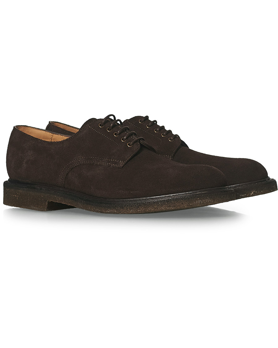 Homme | Loake 1880 Chichester Suede Derby Dark Brown | Loake 1880 | Chichester Suede Derby Dark Brown