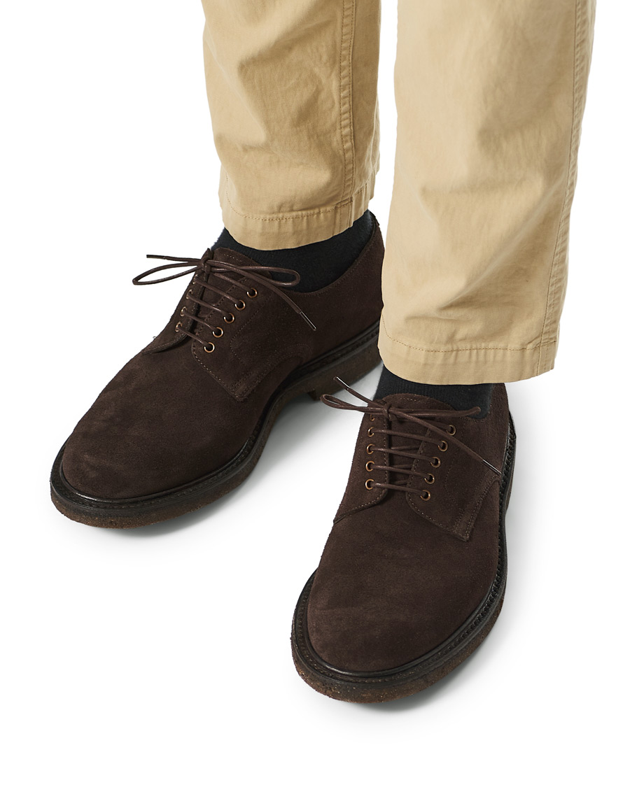 Homme | Loake 1880 Chichester Suede Derby Dark Brown | Loake 1880 | Chichester Suede Derby Dark Brown