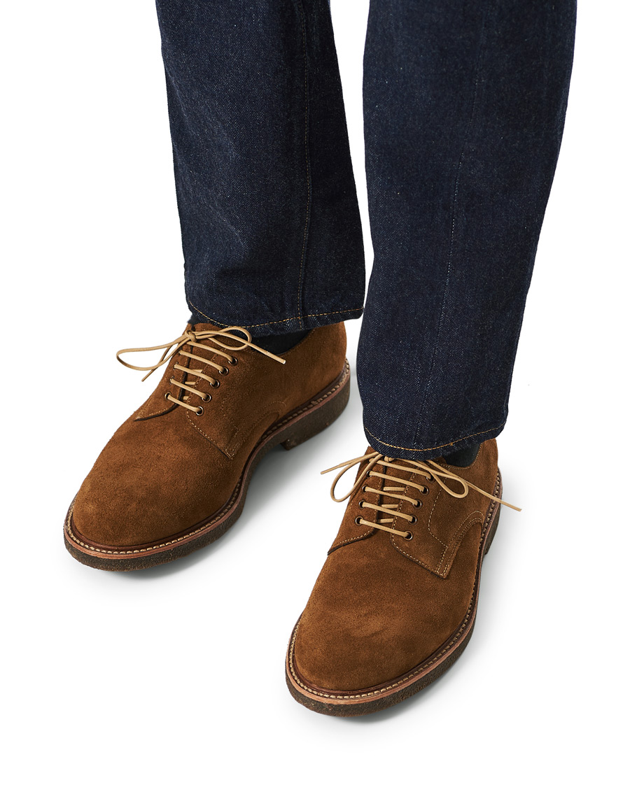 Homme | Loake 1880 Chichester Suede Derby Tobacco | Loake 1880 | Chichester Suede Derby Tobacco