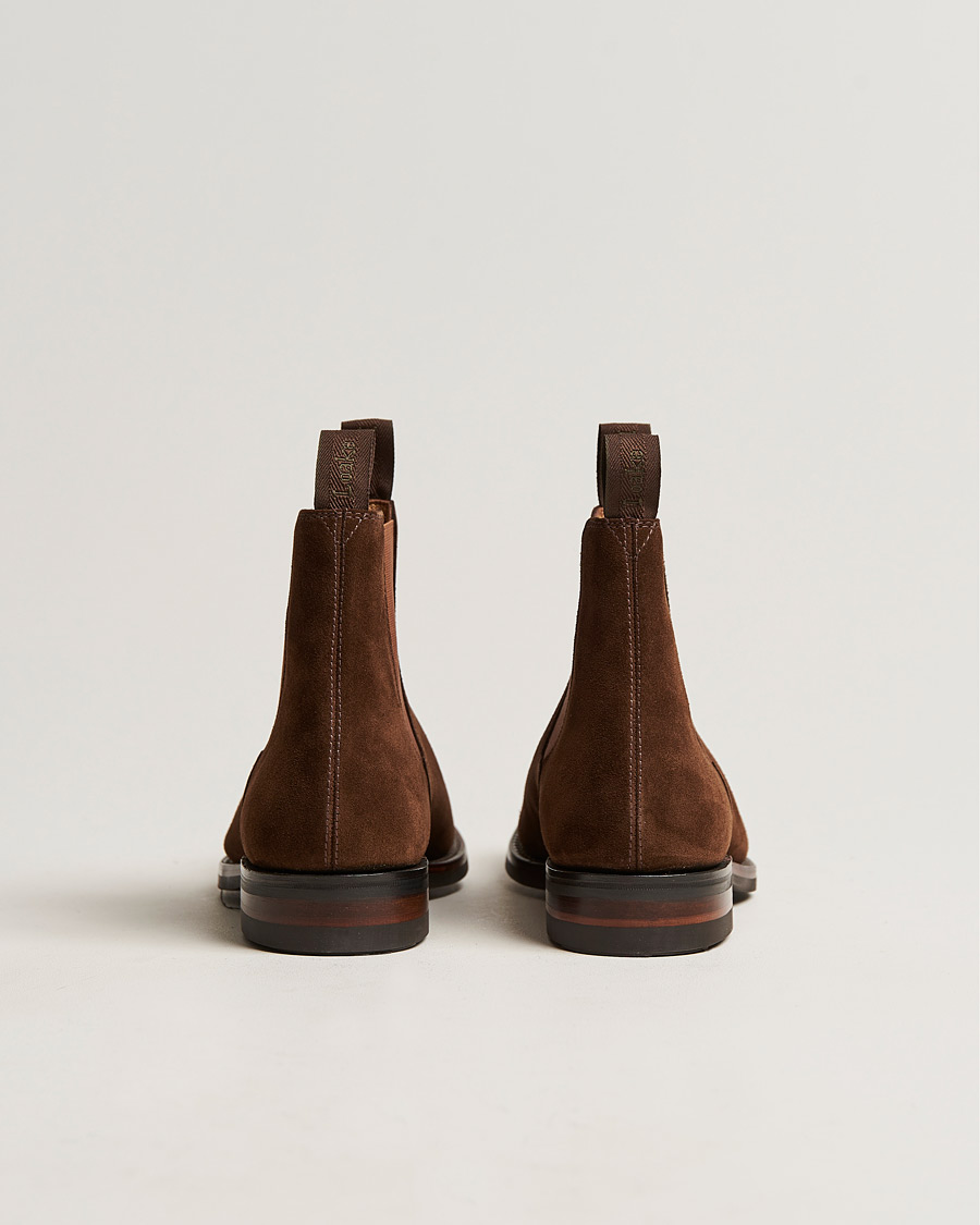 Heren | Laarzen | Loake 1880 | Chatsworth Chelsea Boot Tobacco Suede