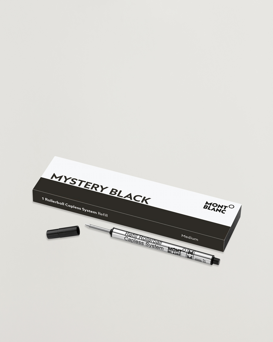 Homme | Stylos | Montblanc | 1 Rollerball M Capless System Refill Mystery Black