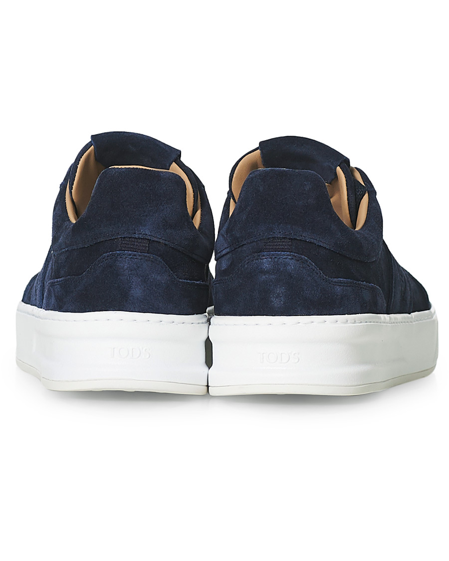 Homme | Tod's Cassetta Alta Sneaker Navy Suede | Tod's | Cassetta Alta Sneaker Navy Suede