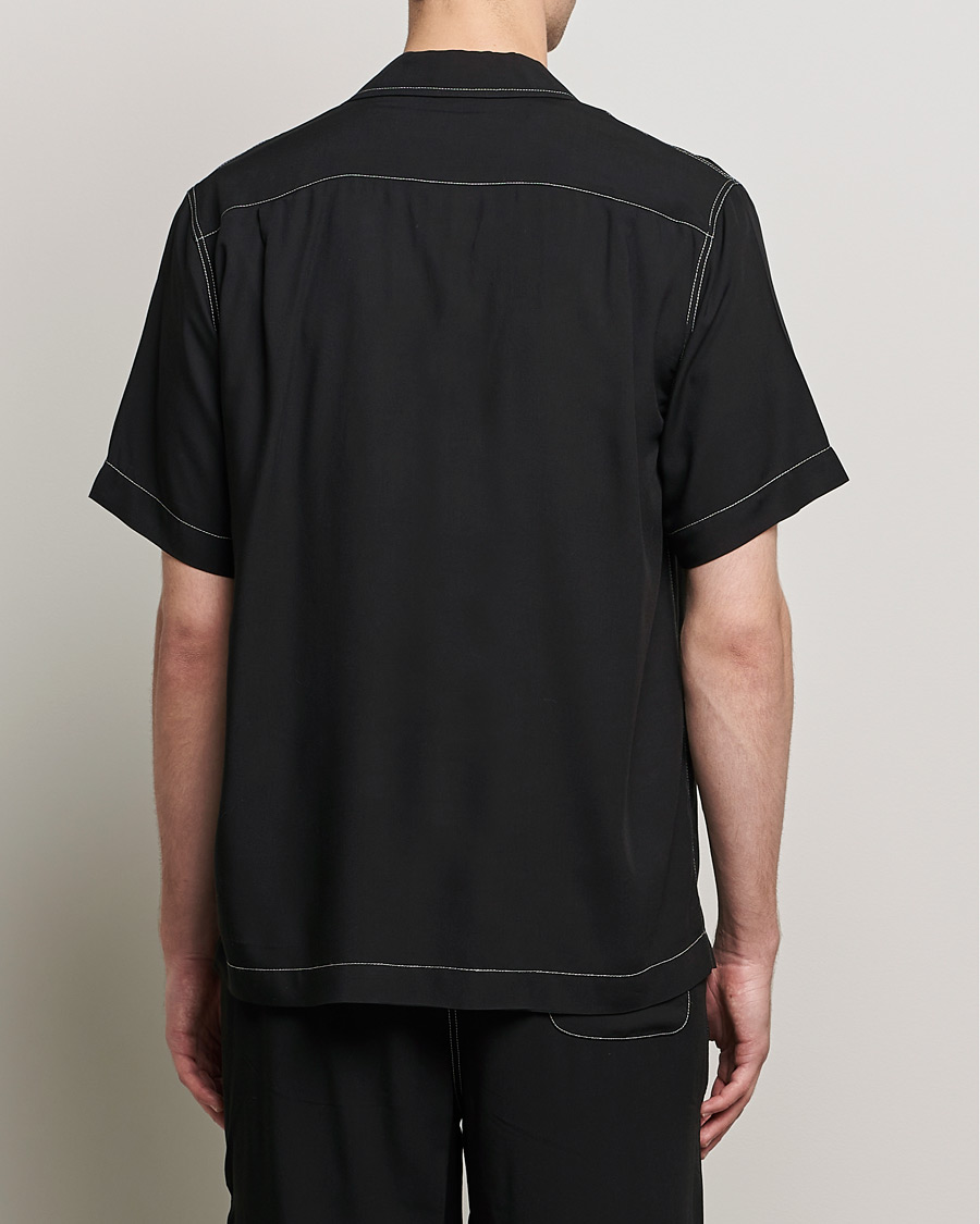 Heren | Overhemden | CDLP | Short Sleeve Pool Shirt Black