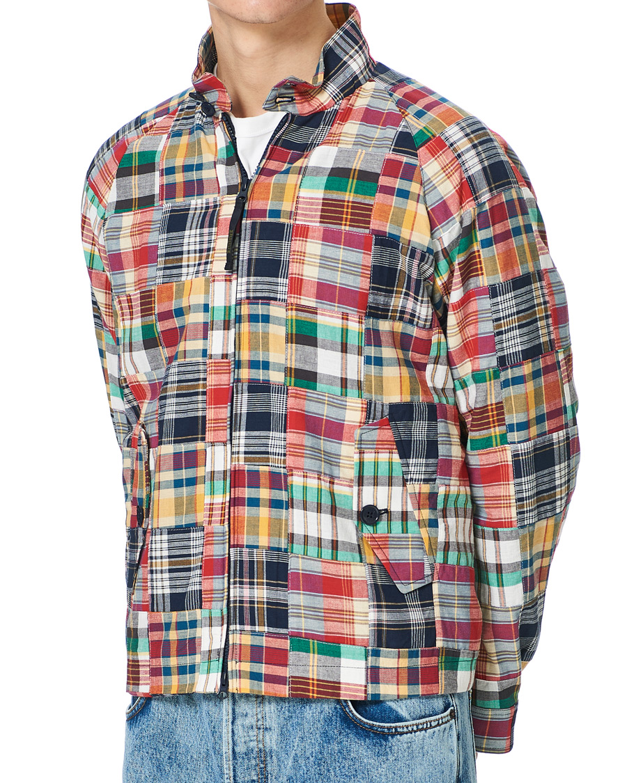 Homme | Manteaux Et Vestes | Baracuta | G4 Patchwork Madras Jacket Multi