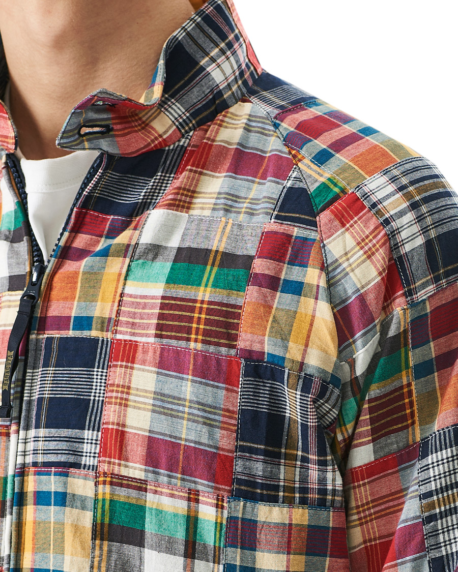 Homme | Manteaux Et Vestes | Baracuta | G4 Patchwork Madras Jacket Multi