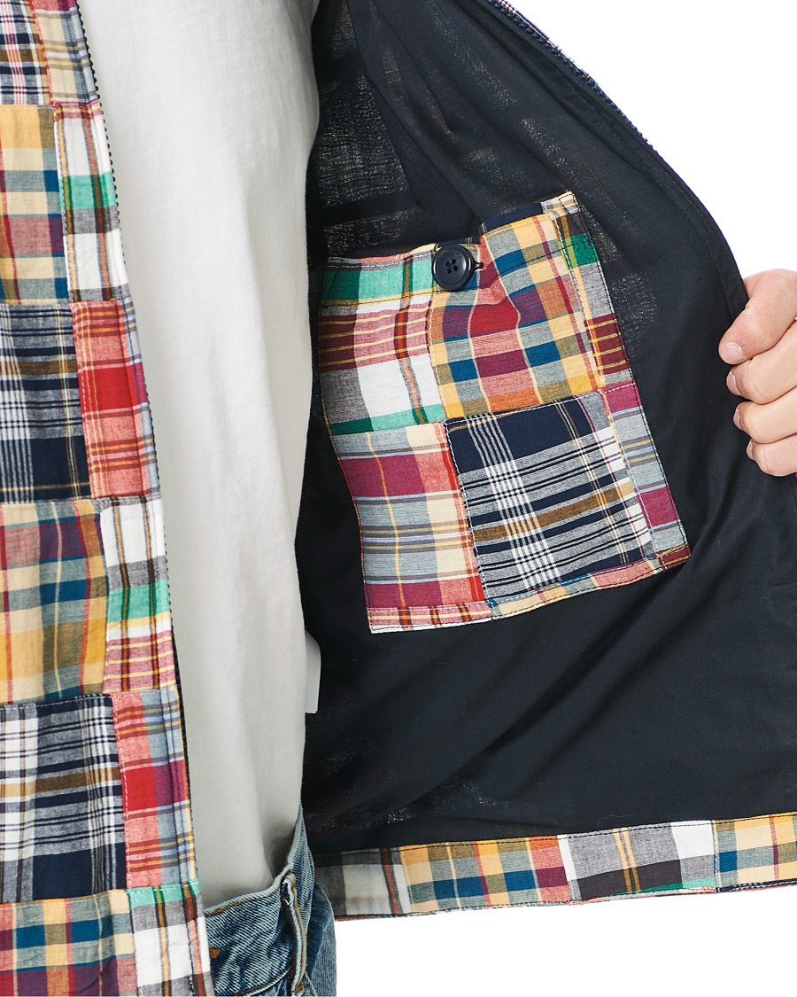 Homme | Manteaux Et Vestes | Baracuta | G4 Patchwork Madras Jacket Multi
