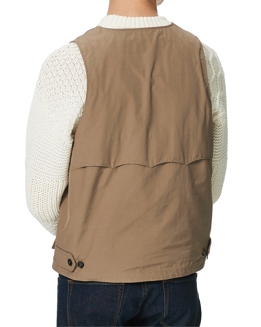 Homme | Manteaux Et Vestes | Baracuta | Cloth Vest Tan