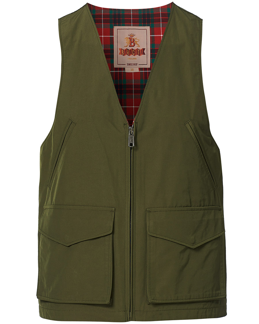 Homme | Manteaux Et Vestes | Baracuta | Cloth Vest Beech