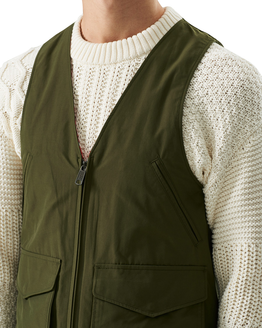Homme | Manteaux Et Vestes | Baracuta | Cloth Vest Beech