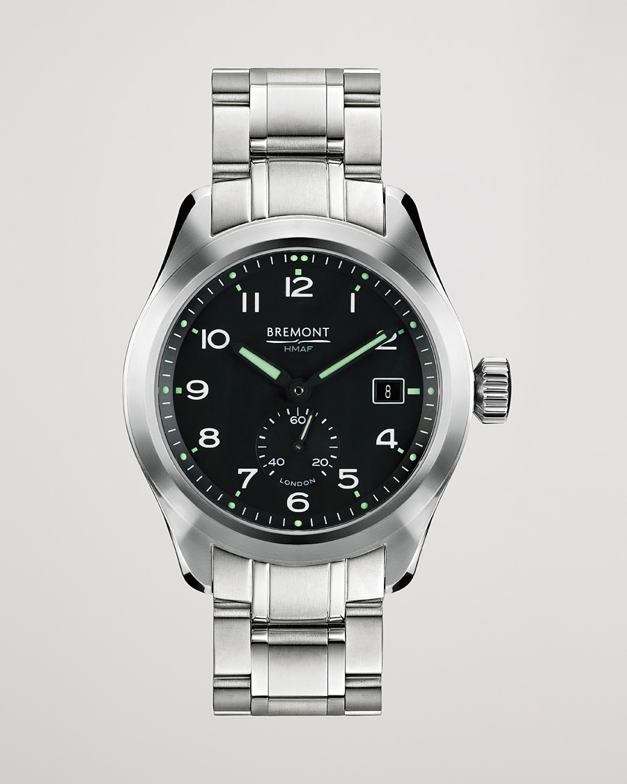 Heren | Bremont Broadsword 40mm Steel Bracelet Black Dial | Bremont | Broadsword 40mm Steel Bracelet Black Dial