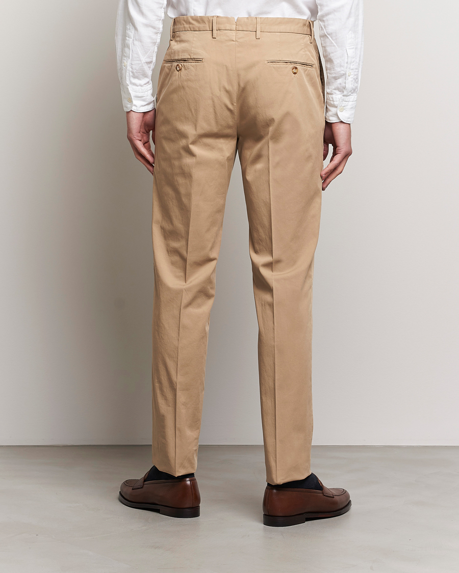 Homme | Pantalons | Incotex | Regular Fit Comfort Chinos Beige