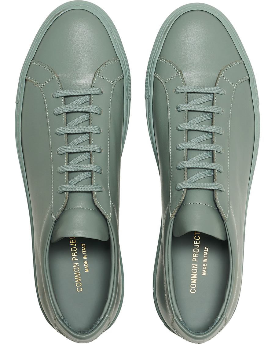 Homme | Common Projects Original Achilles Sneaker Vintage Green | Common Projects | Original Achilles Sneaker Vintage Green