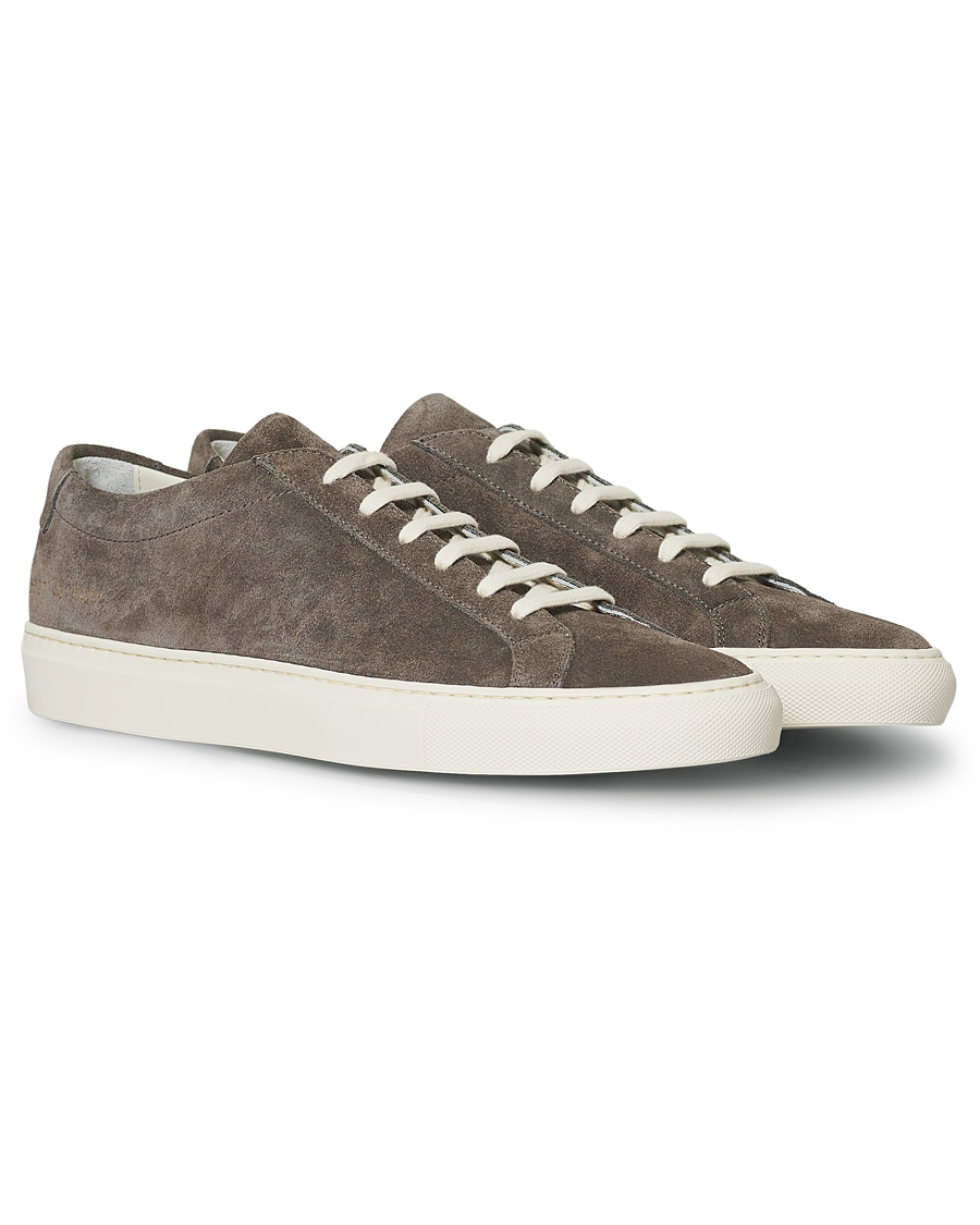 Homme | Common Projects Achilles Low Suede Sneaker Dark Grey | Common Projects | Achilles Low Suede Sneaker Dark Grey