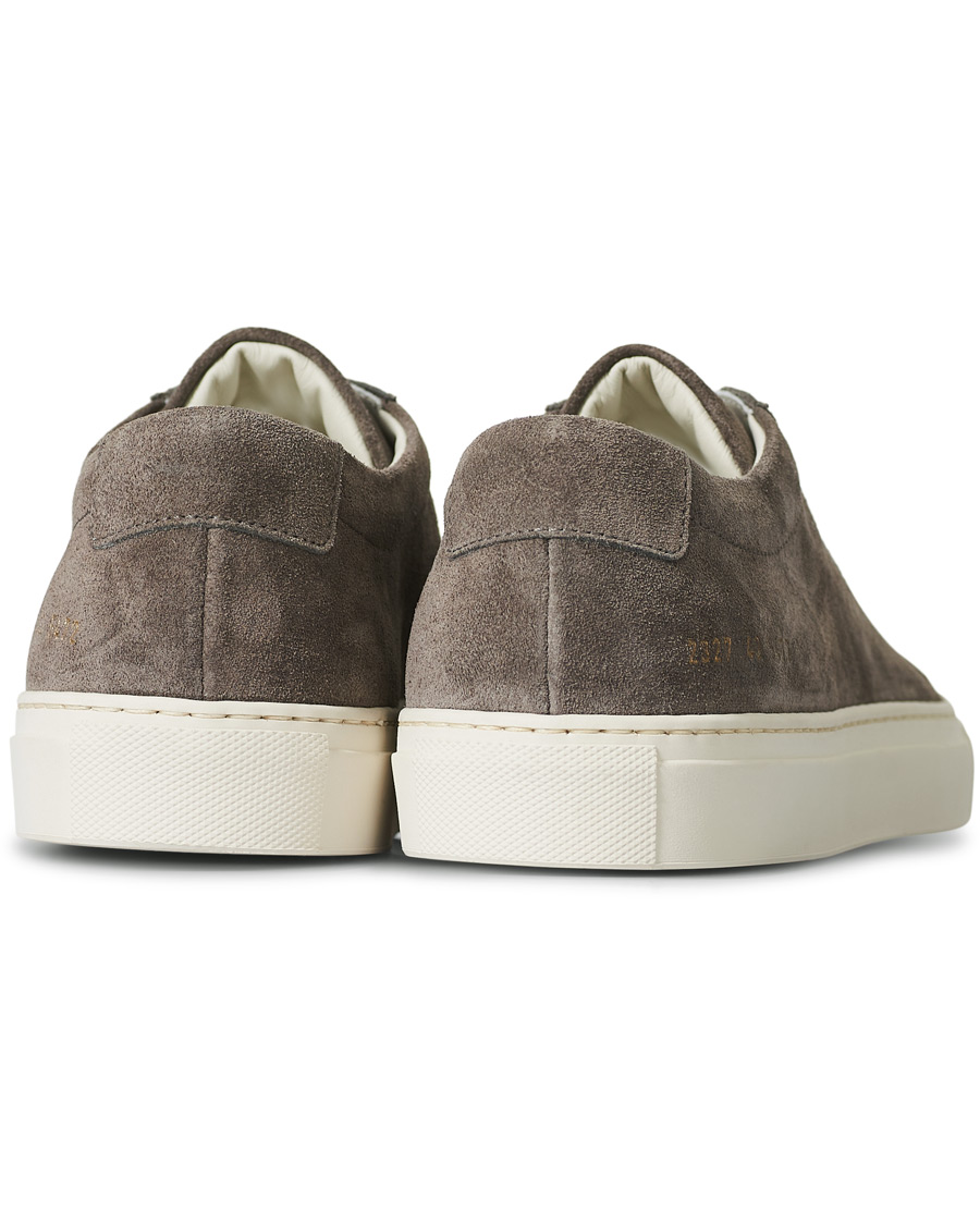 Homme | Common Projects Achilles Low Suede Sneaker Dark Grey | Common Projects | Achilles Low Suede Sneaker Dark Grey