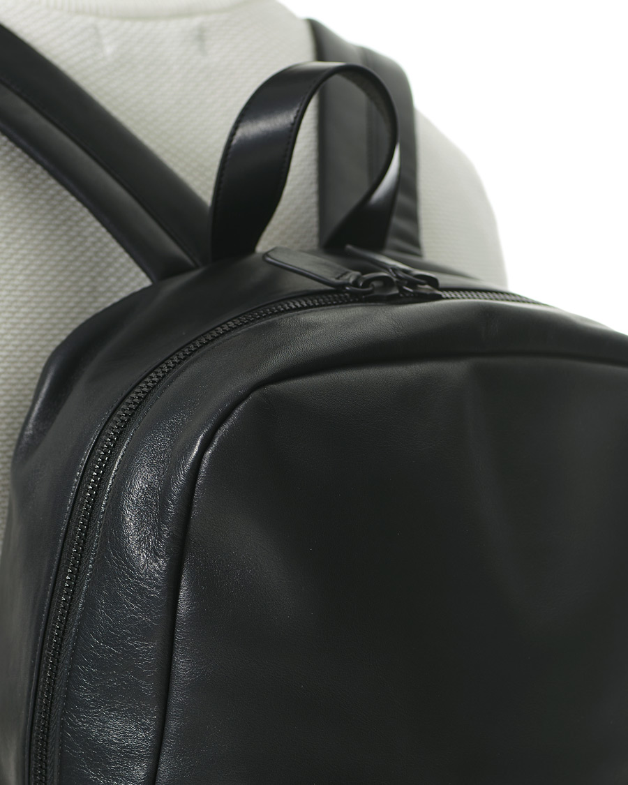 Homme | Common Projects Pebbled Nappa Leather Backpack Black | Common Projects | Pebbled Nappa Leather Backpack Black