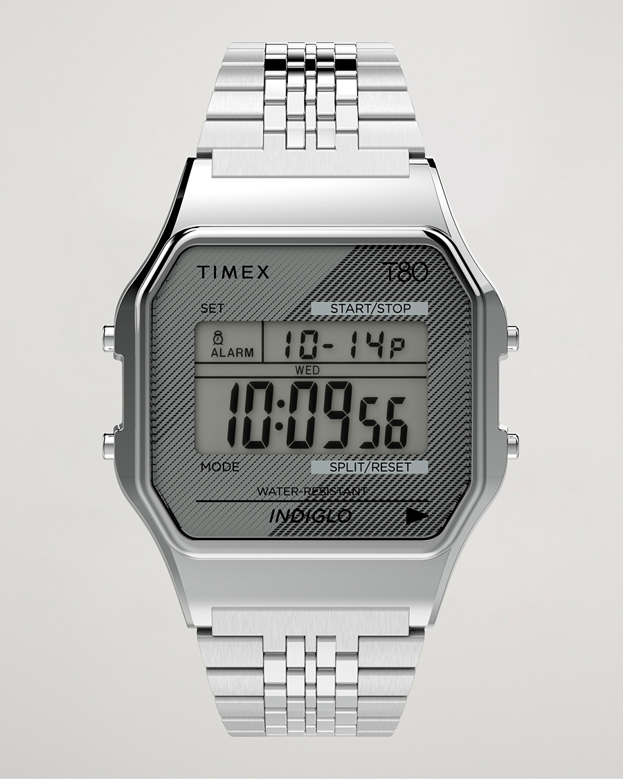 Homme | Timex T80 Stainless Steel Watch 34mm | Timex | T80 Stainless Steel Watch 34mm