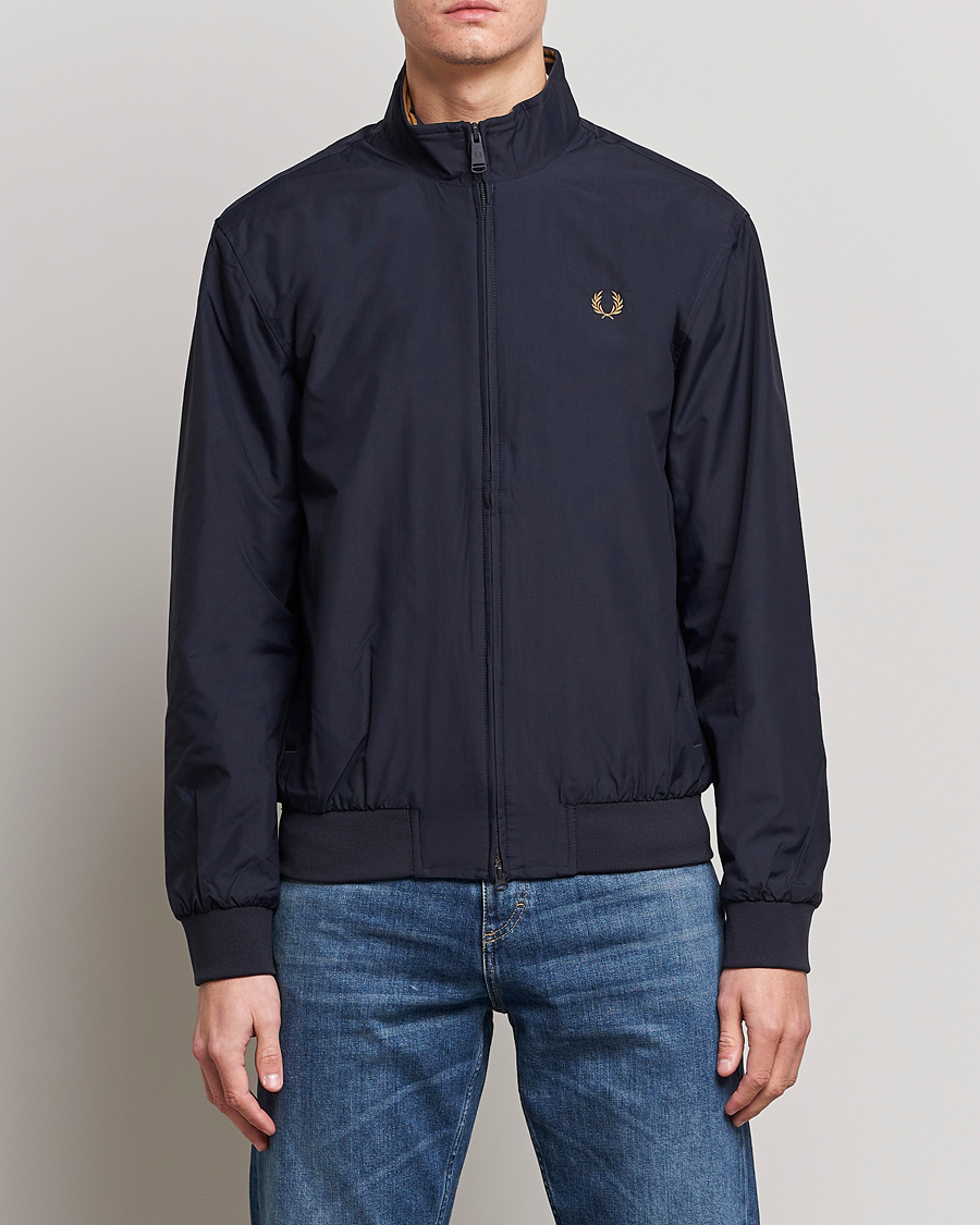 Homme | Manteaux Et Vestes | Fred Perry | Brentham Jacket Navy