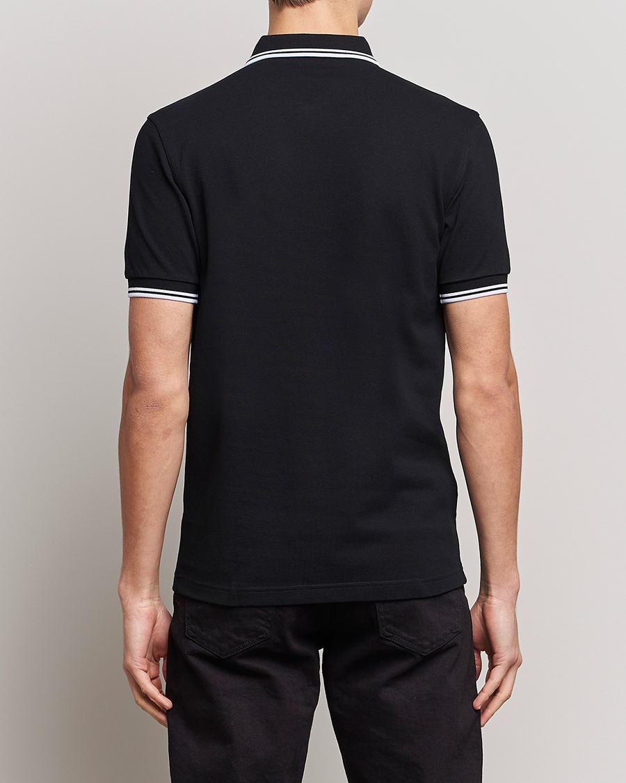Heren | Polo's | Fred Perry | Twin Tipped Polo Shirt Black