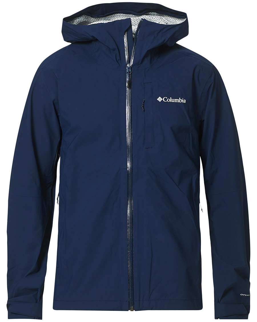 Heren | Jassen | Columbia | Omni-Tech Waterproof Shell Jacket Collegiate Navy