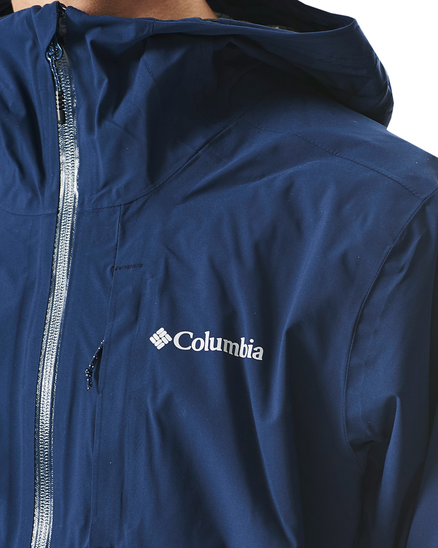Heren | Jassen | Columbia | Omni-Tech Waterproof Shell Jacket Collegiate Navy