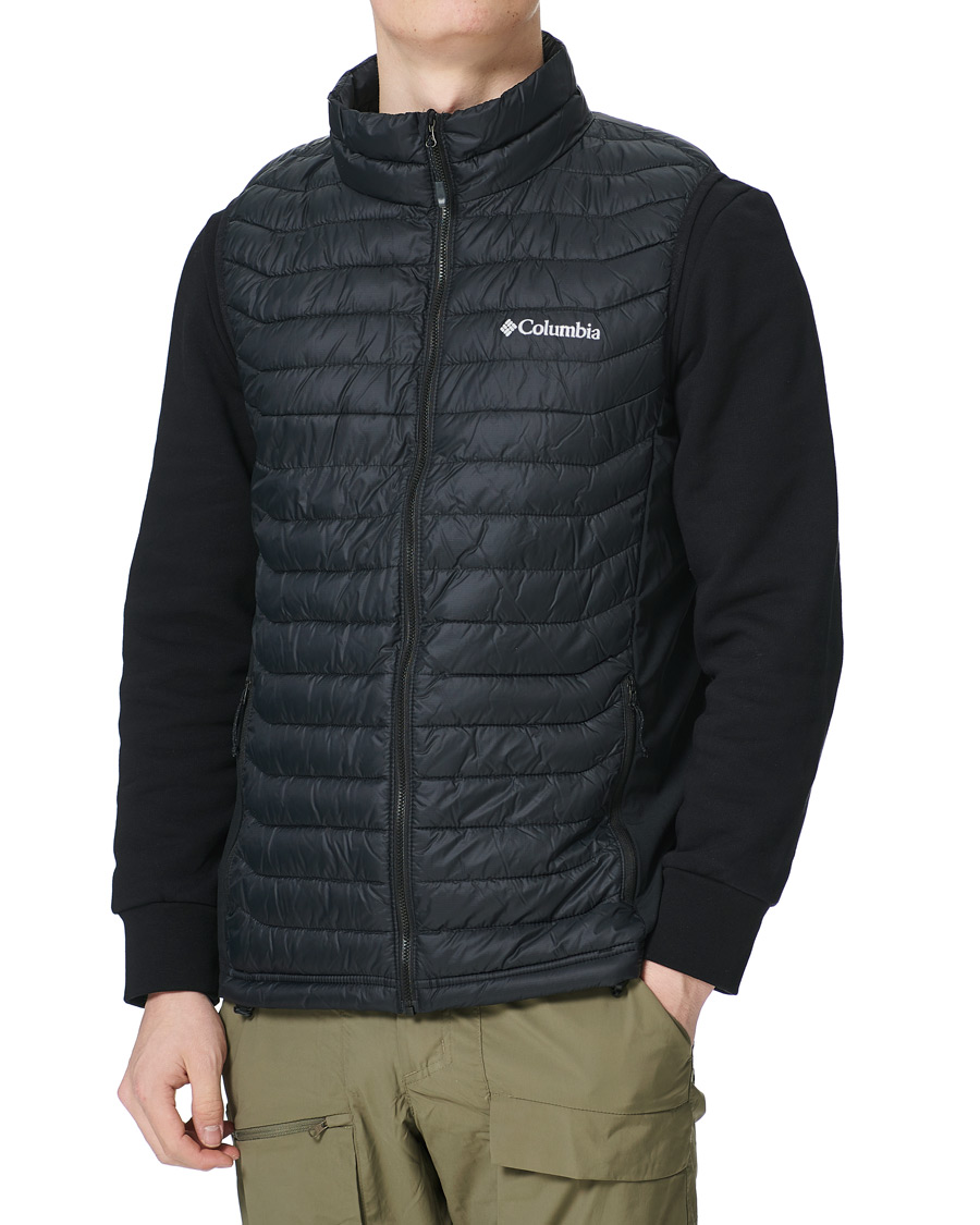Homme | Manteaux Et Vestes | Columbia | Powder Pass Lightweight Padded Vest Black