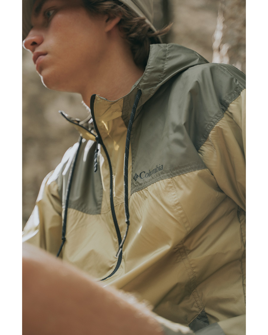 Homme | Manteaux Et Vestes | Columbia | Flash Challenger Windbreaker Savory/Stone Green
