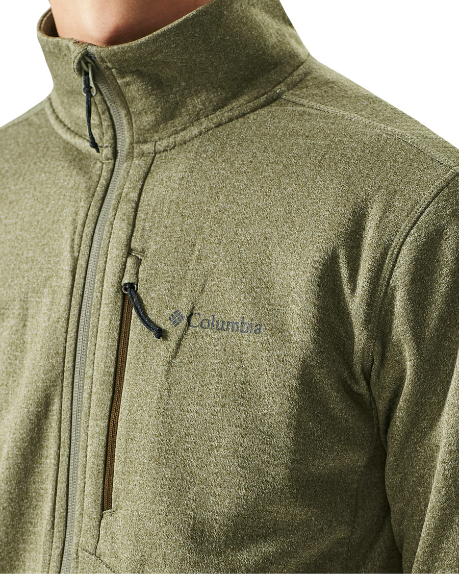 Homme | Pulls Et Tricots | Columbia | Park View Full Zip Fleece Stone Green Heather