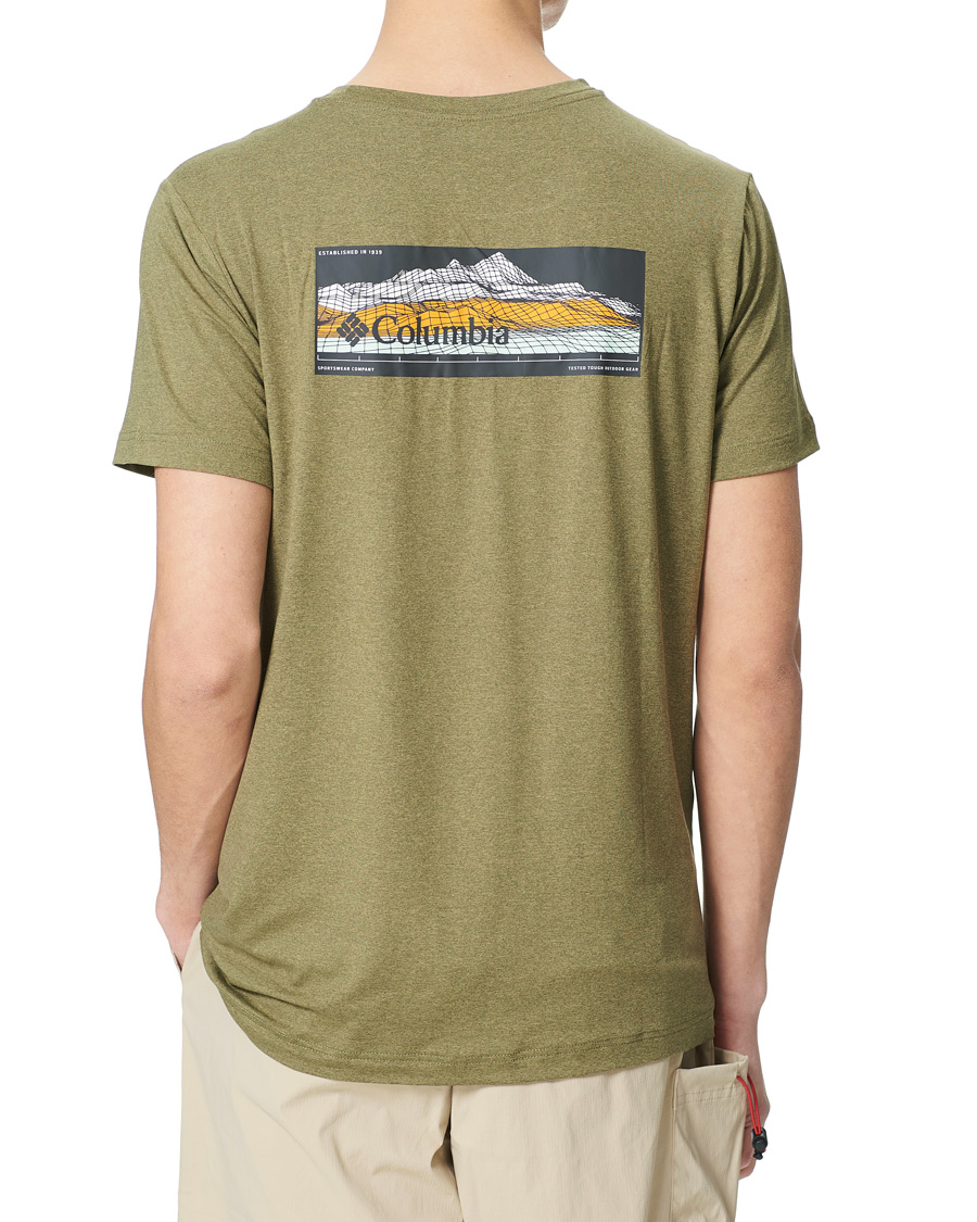 Homme | T-shirts | Columbia | Tech Trail Graphic Tee Savory Heather