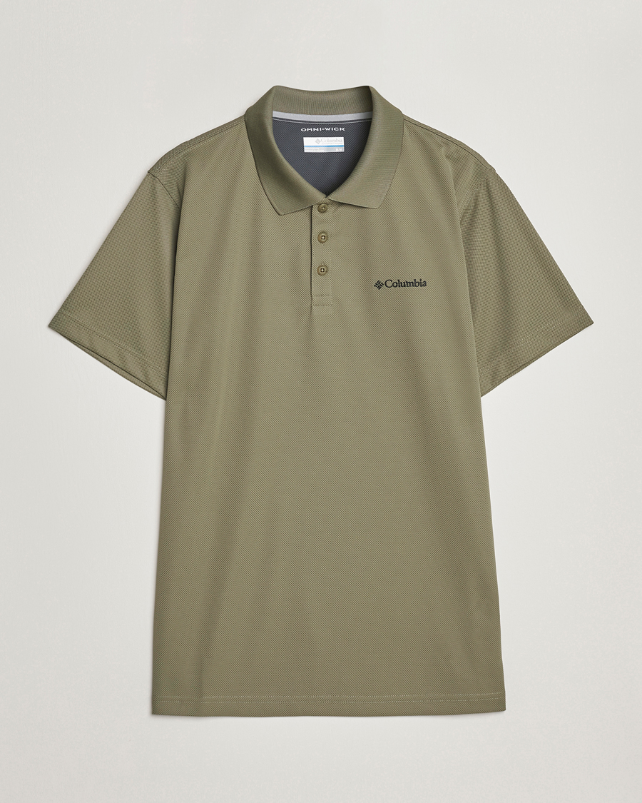 Homme | Polos | Columbia | Utilizer Function Polo Stone Green