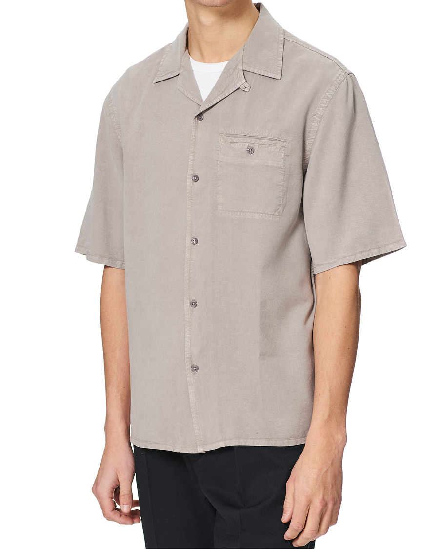 Homme | Chemises | Filippa K | Charlie Tencel Shirt Light Taupe