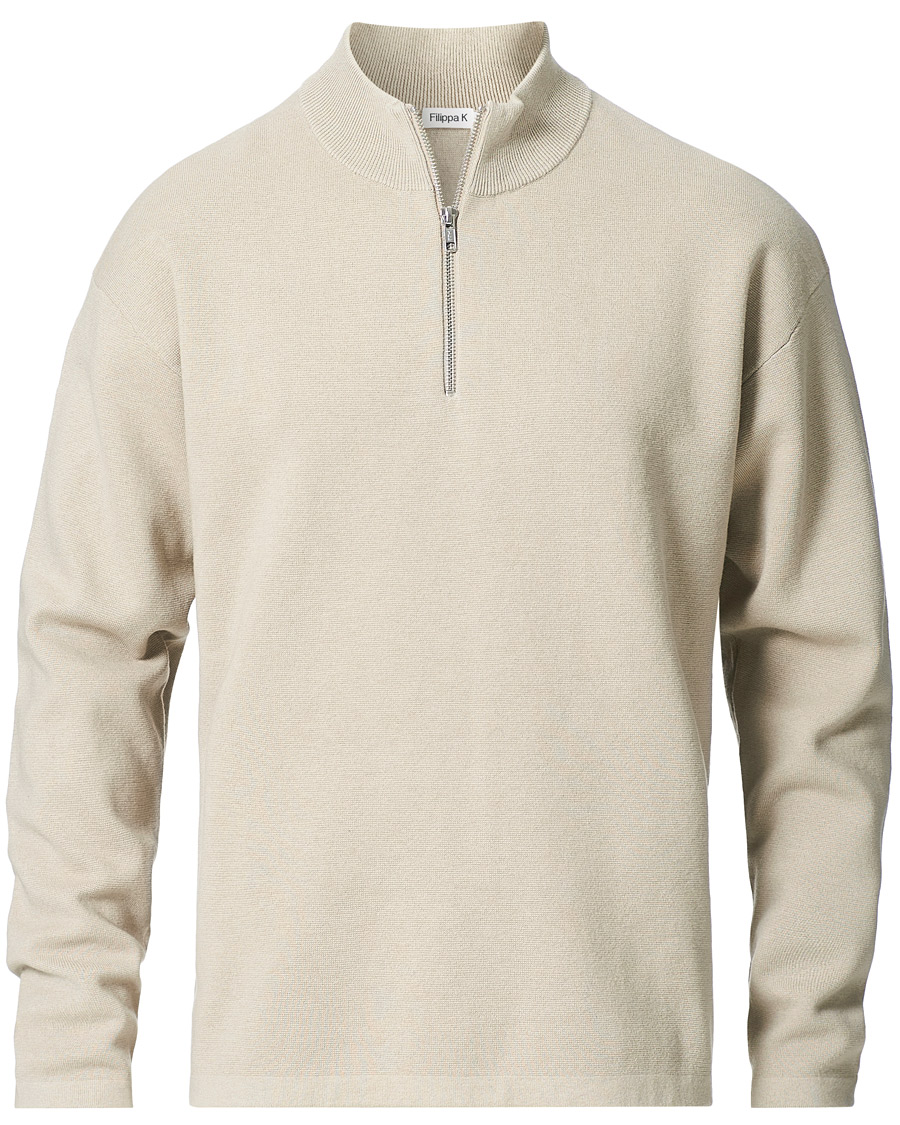 Homme | Pulls Et Tricots | Filippa K | Ethan Sweater Grey Beige