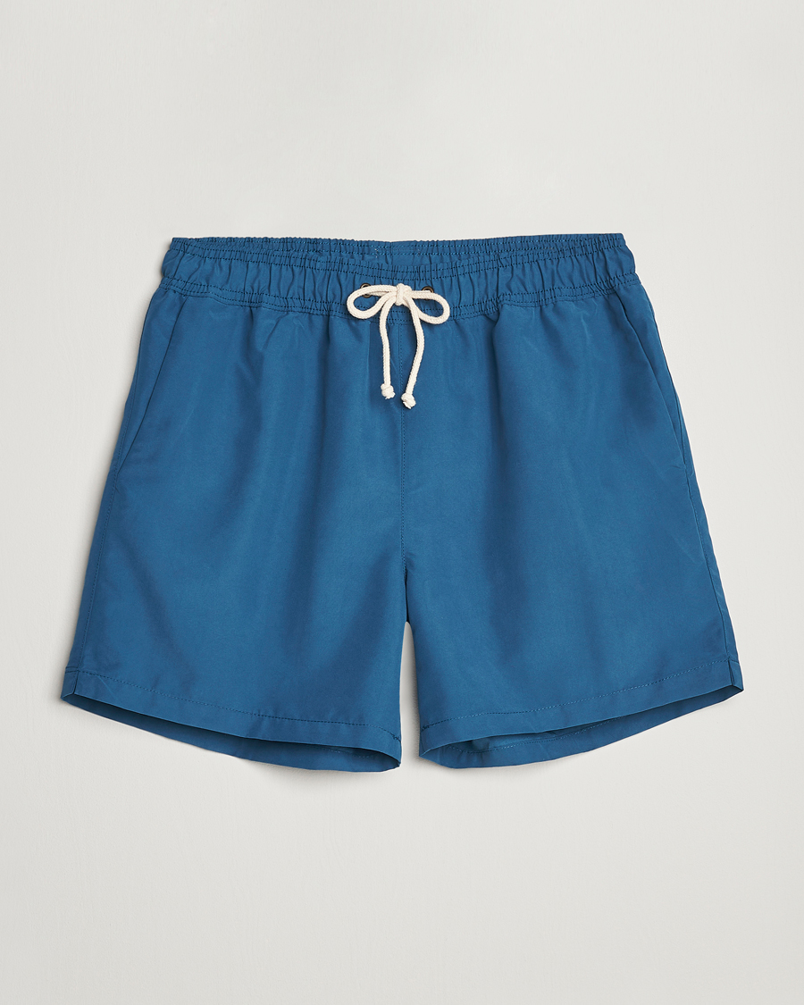 Homme | Maillots De Bain | Ripa Ripa | Plain Swimshorts Petrol Blue