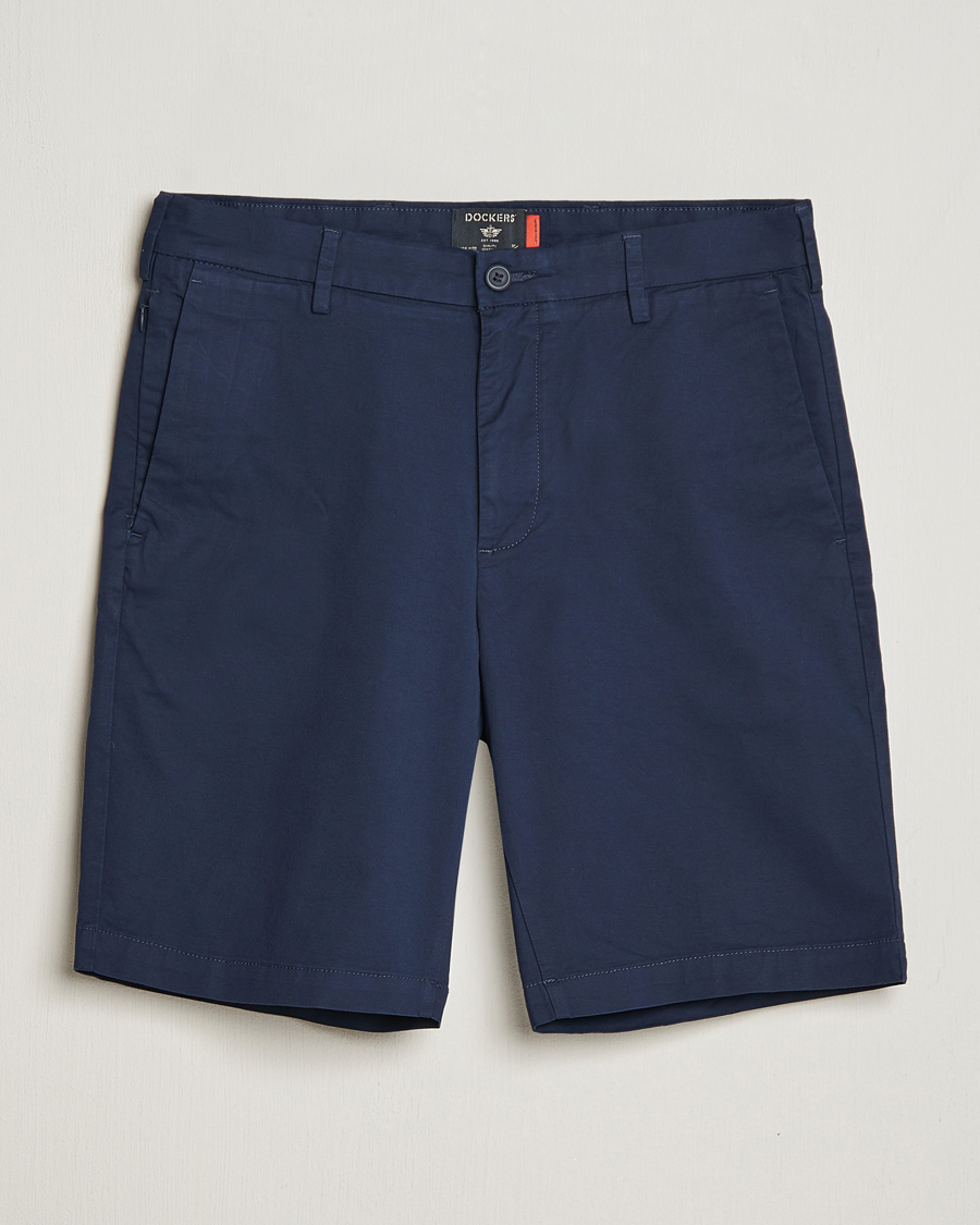 Heren | Korte broek | Dockers | Cotton Stretch Twill Chino Shorts Navy Blazer