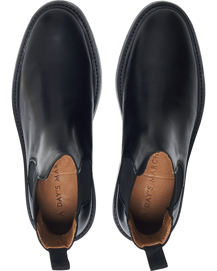 Homme | A Day's March Leather Chelsea Boot Black | A Day's March | Leather Chelsea Boot Black
