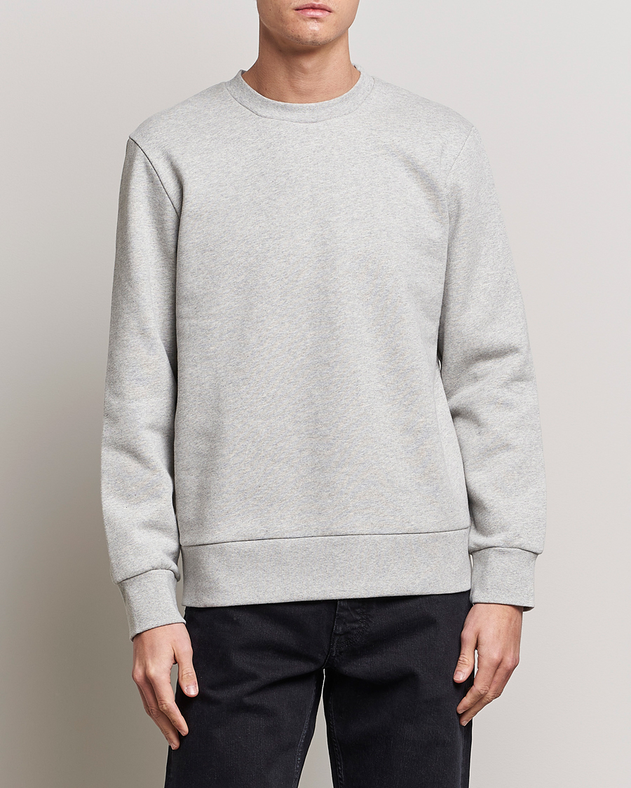 Homme | Pulls Et Tricots | A Day's March | Shaw Sturdy Fleece Sweatshirt Grey