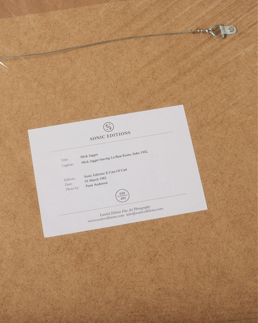 Homme | Pour Les Connaisseurs | Sonic Editions | Mick Jagger