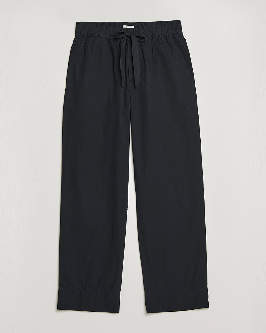 Homme | Peignoirs Et Pyjamas | Tekla | Poplin Pyjama Pants All Black