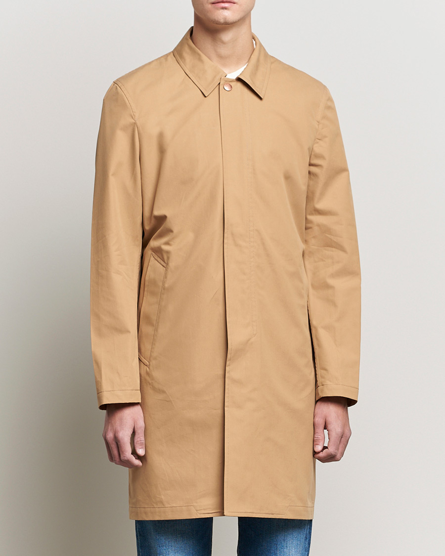 Homme | Manteaux Et Vestes | Private White V.C. | Unlined Cotton Ventile Mac Coat 3.0 Warm Sand
