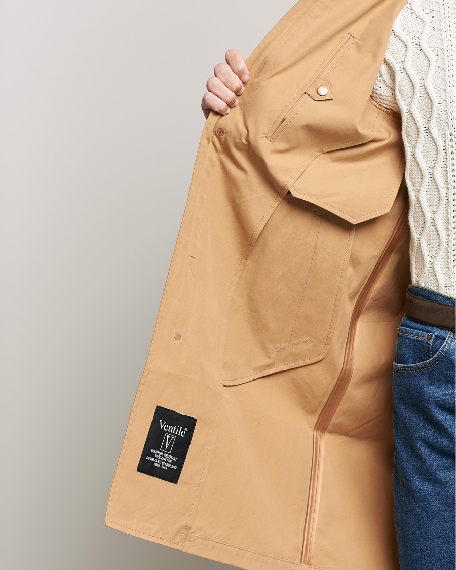Homme | Manteaux Et Vestes | Private White V.C. | Unlined Cotton Ventile Mac Coat 3.0 Warm Sand