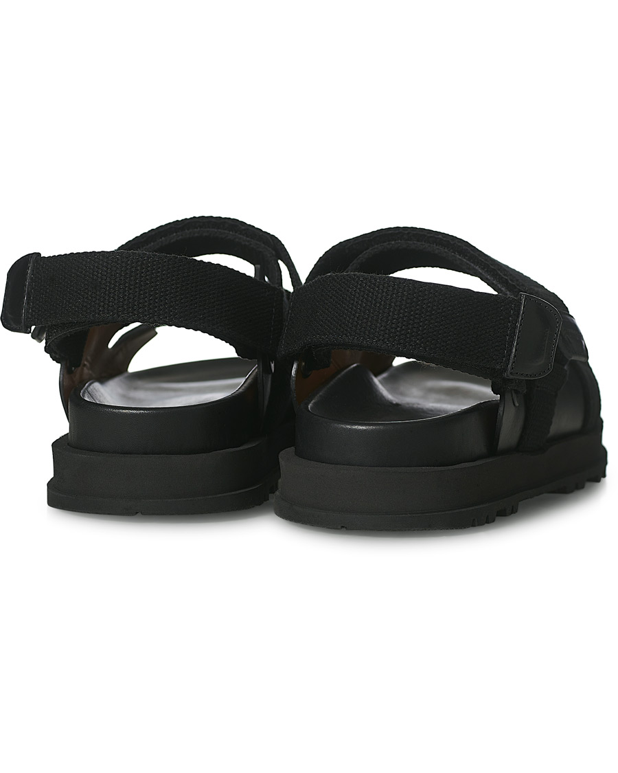 Homme | Buttero Pier Leather Sandal Black | Buttero | Pier Leather Sandal Black