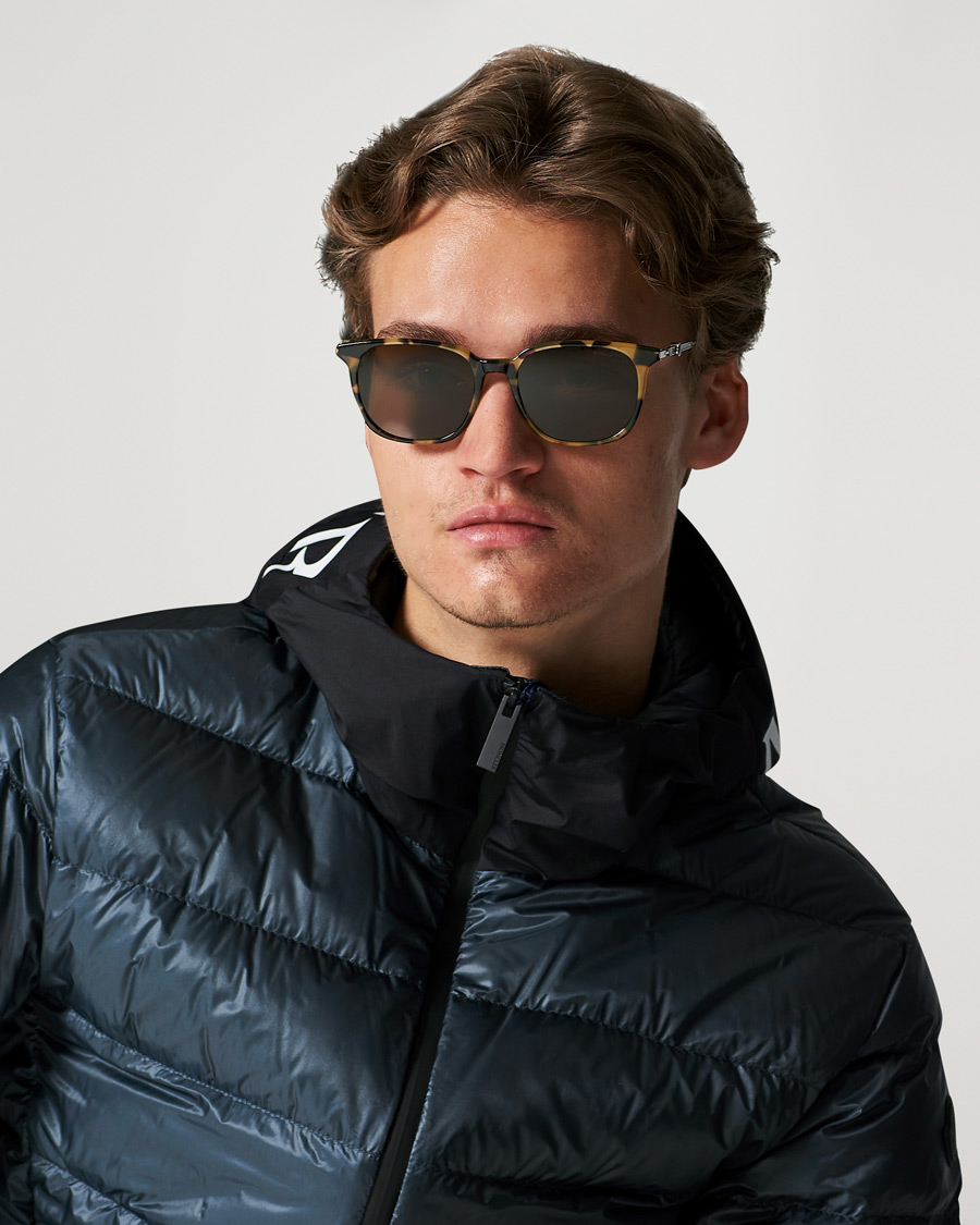 Homme | Moncler Lunettes ML0225 Sunglasses Coloured Havana/Roviex | Moncler Lunettes | ML0225 Sunglasses Coloured Havana/Roviex
