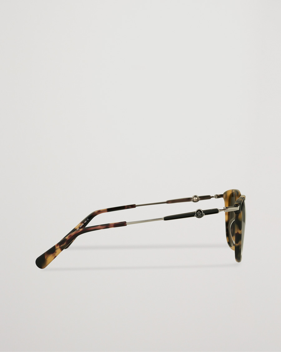 Homme | Moncler Lunettes ML0225 Sunglasses Coloured Havana/Roviex | Moncler Lunettes | ML0225 Sunglasses Coloured Havana/Roviex
