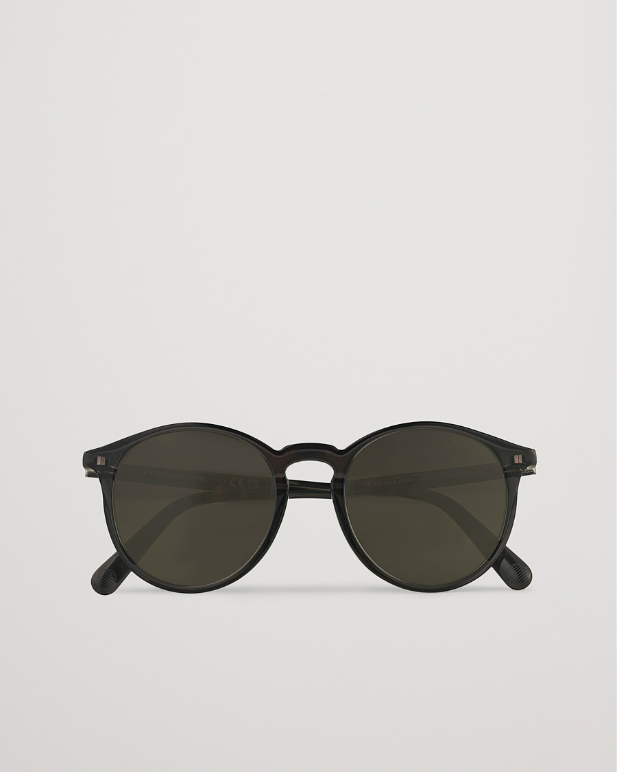 Homme | Moncler Lunettes Violle Polarized Sunglasses Shiny Black/Smoke | Moncler Lunettes | Violle Polarized Sunglasses Shiny Black/Smoke